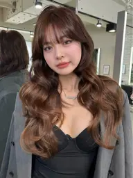 【春の集中補修ケア🌸】🇰🇷韓国レイヤーカット🇰🇷＋プレミアムケアカラー＋TOKIO超音波トリートメント