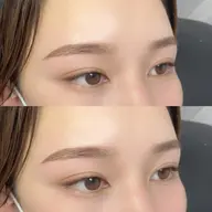 美眉毛アイブロウWAXスタイリング+毛量調整有(間引き)+眉メイク¥4700