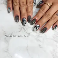 ③1色塗orラメグラ(6本アート追加)