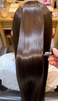 カット＋艶カラー+髪質改善トリートメント