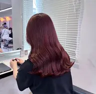 ［🍒ミニモ限定メニュー🍒］韓国風カット＋高発色🥀暖色カラー＋オリジナルトリートメント🥀