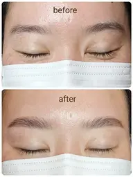 【レディース/パリブロウリフト】眉毛パーマ+眉周りワックス脱毛+アイブロウ化粧仕上げ