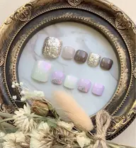 フットネイル・シンプルorマグネット（オフ無し）¥4,500