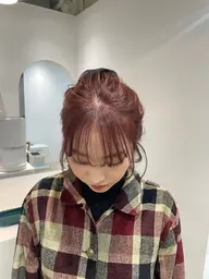 【u24】暖色ワンカラー＋2ステップトリートメント🫧