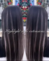 【春休み染めれない人おすすめ✨】ポイント艶エクステ　40本つけ放題❤️‍🔥