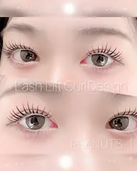 🍀まつ毛パーマ✨まつ毛カールorラッシュリフト⭐️パリジェンヌに似たデザインもコーティング付き