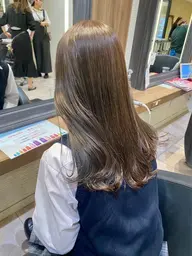 🫧カット + ブリーチなしダブルカラー + Aujua 3step トリートメント🫧