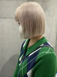 ⭐️ 【ケアブリーチ】ダブルカラー+トリートメント