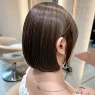【赤みを消すグレージュカラー🩷】内部補修トリートメント➕超音波アイロン付き
