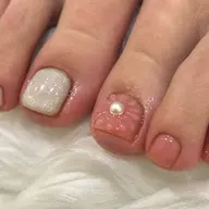 🎡フット親指アートオフケア込み🎡（他ワンカラー）