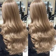 【大人気💖】ケアブリーチダブルカラー＋人毛100%シールエクステ80本まで付け放題（馴染ませカット無料）￥27500