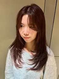 【✨ミニモセール限定✨】韓国風カット&透明感カラー&3stepLink treatment 8800円