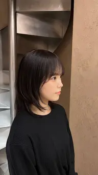 <straight parm> 梅雨に向けて🌧️   うねり、広がり抑えましょう…🫧