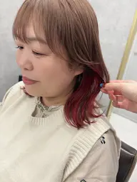 【トータルで可愛く💖】カット＋インナーカラー＋TOKIOトリートメント✨