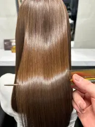 小顔カット+透明感カラー+Lv.99トリートメント