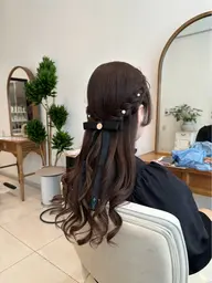 特別な日用​〜​ヘアセット🦋✨