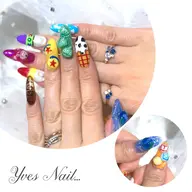 派手ネイル【値段要相談】