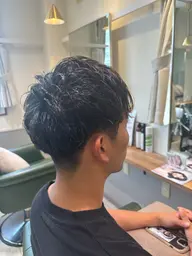 イケメン度UP パーマ