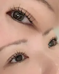 韓国風まつ毛パーマ【朝の時短メイク👀】