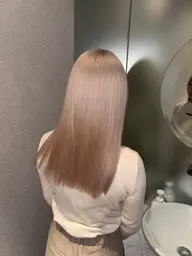 【🎀ミニモ学割🎀】迷ったらこれ❕ブリーチ2回+カラー +トリートメント＋韓国風コテ巻き