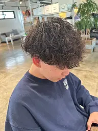 【メンズメニュー】🌟メンズカット＋パーマ　カルマパーマ/シャドウパーマ/ツイストスパイラル