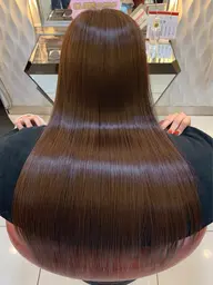 【🌈話題の髪質改善トリートメント✨】カット+高濃度水素ケアカラー+特濃シルクトリートメント