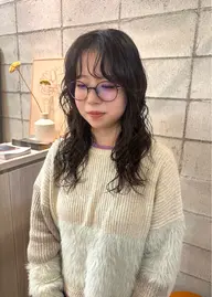 【平日限定⠀】カット＋プレミアムパーマ＋『スペシャル補修』髪質改善トリートメント