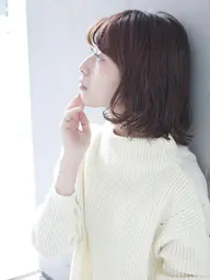 🔴透明感抜群🔴ダメージを抑えて外国人風透明感ヘアに🎵カット & 高彩度ダメージケアカラー