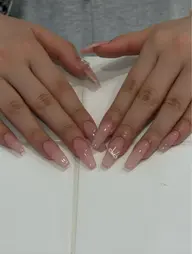 チップ10本長さだしワンカラー🩵オフ有