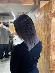 バレイヤージュ ＋ 水素トリートメント🫧