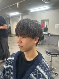 【🔥1日1人限定🔥】メンズカット＋各種ケアパーマ＋トリートメント