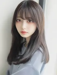 【＊平日限定＊】ミニモ学割⭐︎似合わせカット⭐︎➕♡艶髪ワンカラー♡➕補修トリートメント➕❇︎styling❇︎