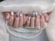 マグネットorフラッシュネイル+パーツ2つ付き🪞🎀