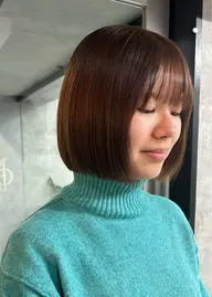 ワンカラー+ボブカット(ボブにされたい方限定)