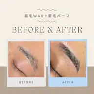 【4月限定】美眉アイブロウwax +鼻毛wax【男性モデル専用】