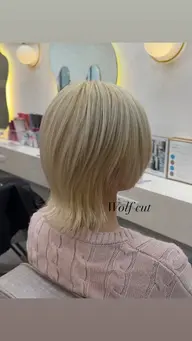 〈残り10名様限定‼️〉💇♀️ウルフカット【モデル】+保湿トリートメント✨