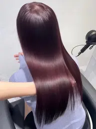 💜ご新規様限定クーポン人気𝐍𝐨. 𝟏💜ブリーチなしダブルカラー+プレミアム髪質改善TR（炭酸spa付🌟）