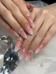 アクリルスカルプ💜長さだし10本＋ベイビーブーマーorラメグラ💜