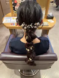 お出かけ前に🌟ヘアセット