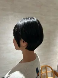 丸みショートカット✂️⭐️➕高補修トリートメント付き✂️