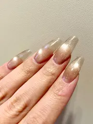 handチップ長さ出し10本ワンカラー(オフなし)