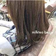 【ブリーチなし透明感カラー🍃💭】ダブルカラー+カット+ダメージケアトリートメント