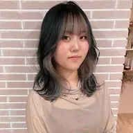 上品な仕上がり💛インナーブリーチ＋イルミナカラー