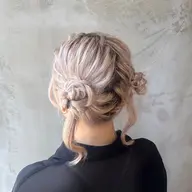 ヘアセット🌼.*