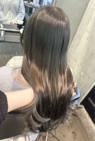 ✨初回限定✨❤️ダメージレス透明感ケアカラー＋オージュア5stepトリートメント❤️