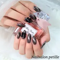 【スカルプ】オフ無し🌹チップ長さ出し10本＋マグネットネイル