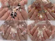 フレンチ/ラメフレンチ/逆フレンチ/Vフレンチ/斜めフレンチ/ガラスフレンチ/ミラーフレンチ/マグネットフレンチ