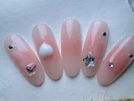 人気ワンホン定額ネイル