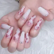 練習モデル⭐レビューキャンペーン🧸チップ長さだし持ち込みデザイン✖️限定パーツ/ストーン/シール付け放題