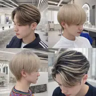 【メンズミニモ学割】カット+1回ケアブリーチ相談メニュー